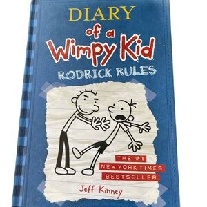 ❤️ DIARY OF A WIMPY KID RODRICK RULES HARDCOVER